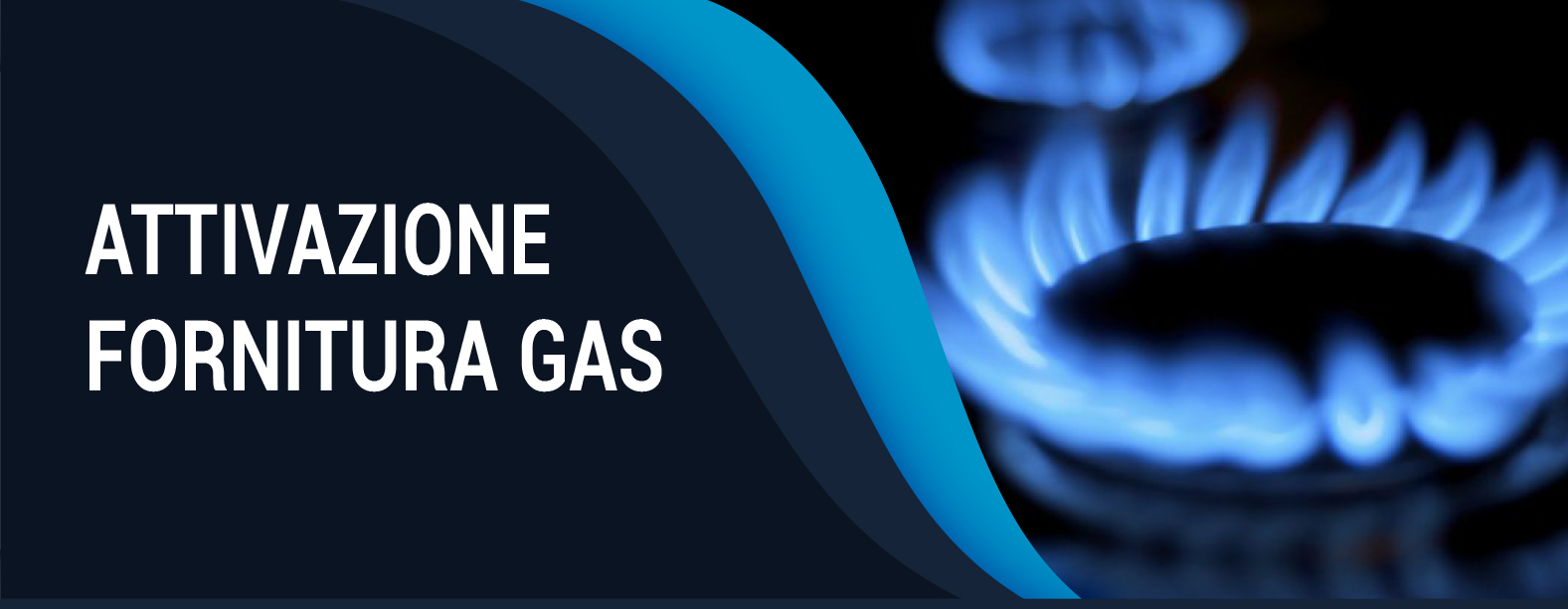 intestazione pagina delle informazioni su attivazione fornitura gas